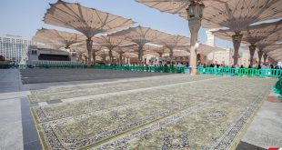 السجادة الإلكترونية في المسجد النبوي