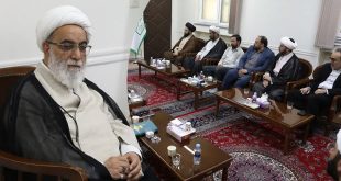 أمين المجلس الأعلى للحوزات العلمية آية الله محمد مهدي شب زنده‌دار وسائل الشيعة