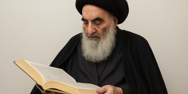 البيان الصادر عن مكتب سماحة السيد السيستاني إثر عدوان الكيان المُحتَل لفلسطين على إيران