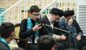 المرجع الزنجاني يستقبل وفد المواهب القرآنية في مدينة قم
