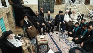 المرجع الزنجاني يستقبل وفد المواهب القرآنية في مدينة قم