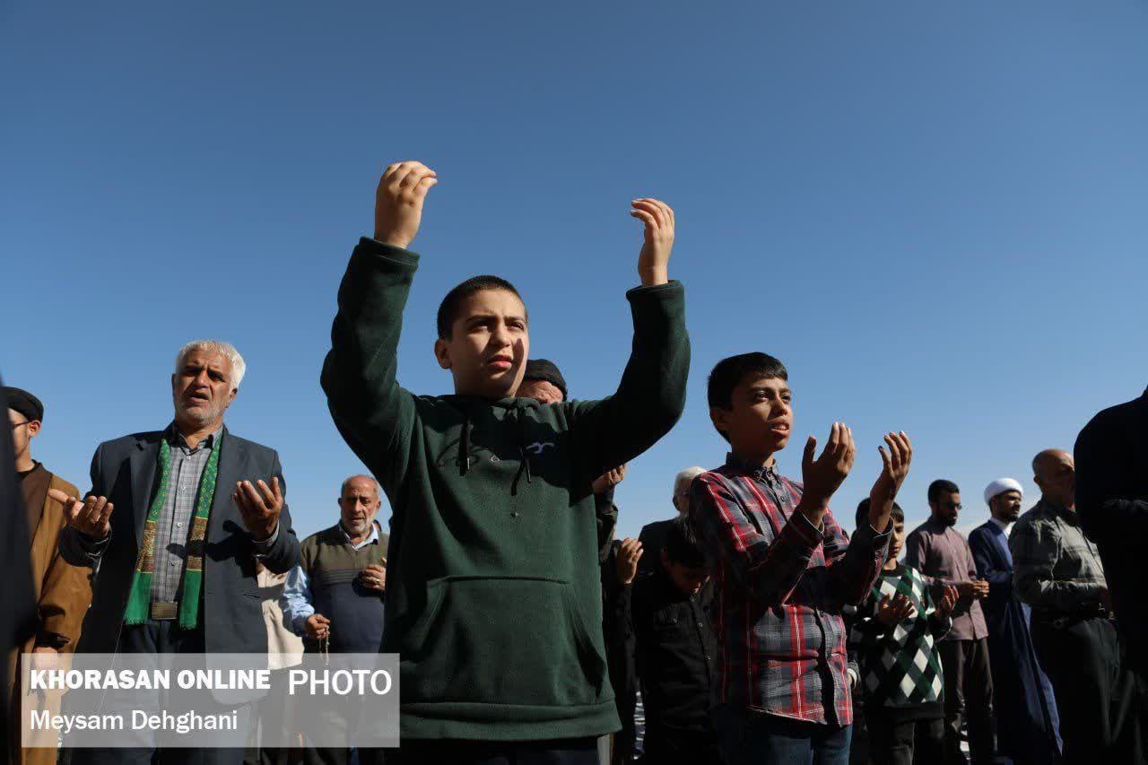 صلاة الاستسقاء في مشهد المقدسة