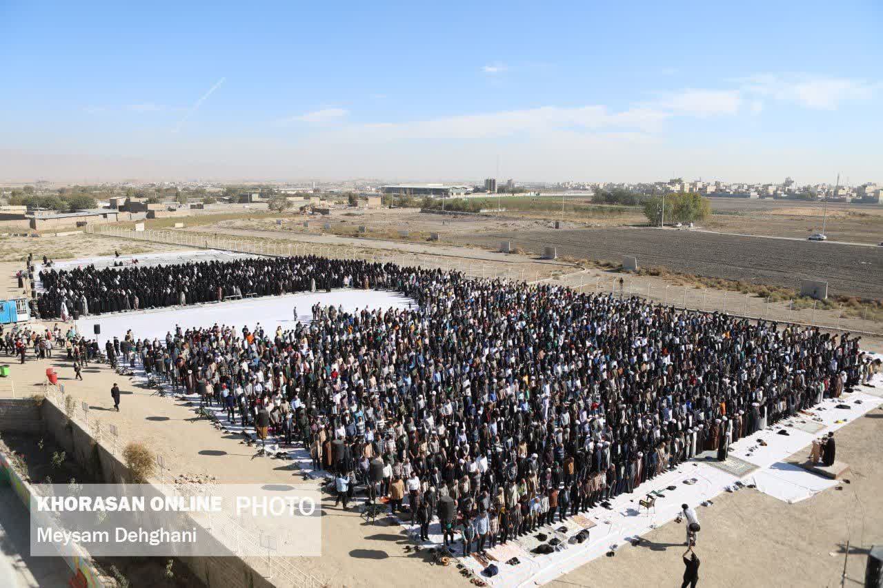 صلاة الاستسقاء في مشهد المقدسة