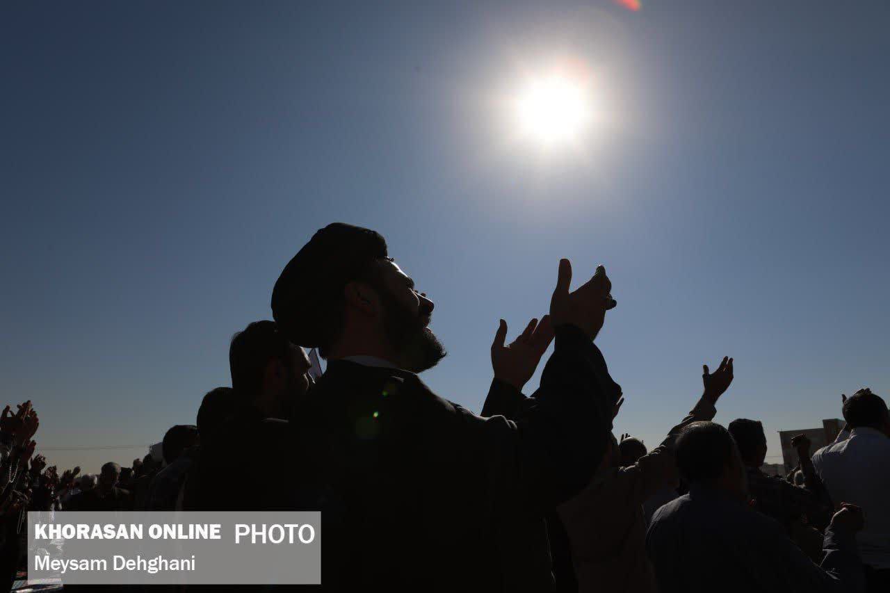 صلاة الاستسقاء في مشهد المقدسة
