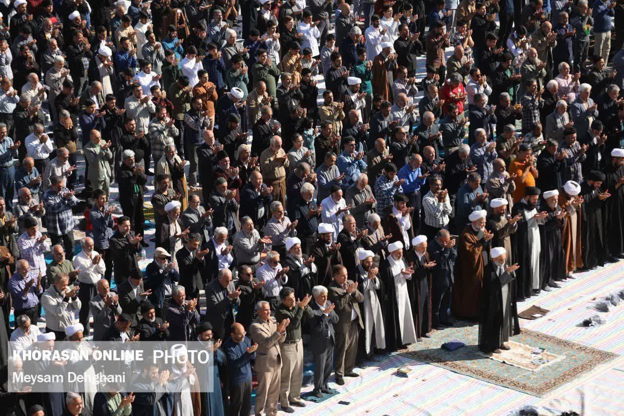 صلاة الاستسقاء في مشهد المقدسة