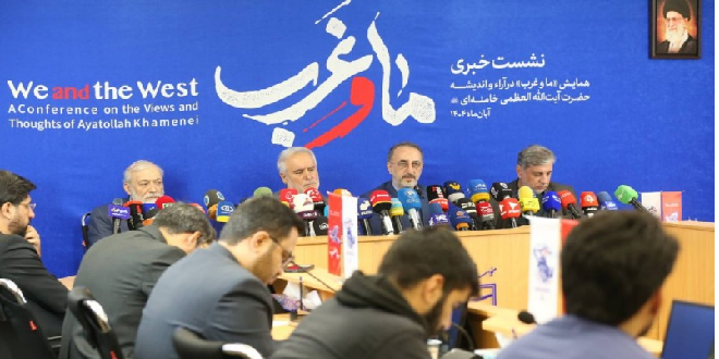 المؤتمر الصحفي لملتقى «نحن والغرب»: أزمة شرعية وفشل المشاريع الغربية أمام جبهة المقاومة