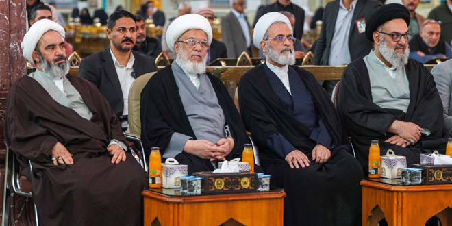 آية الله أعرافي من النجف: آراء الميرزا النائيني الفكرية ركن أساسي لمواجهة تحديات العصر