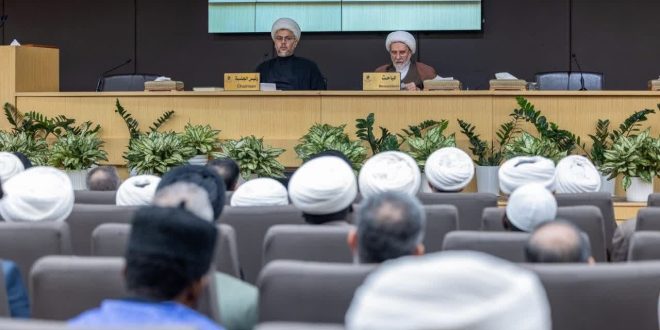 انعقاد الجلسة التحضيرية السادسة للمؤتمر العلمي حول آية الله الميلاني في كربلاء المقدسة
