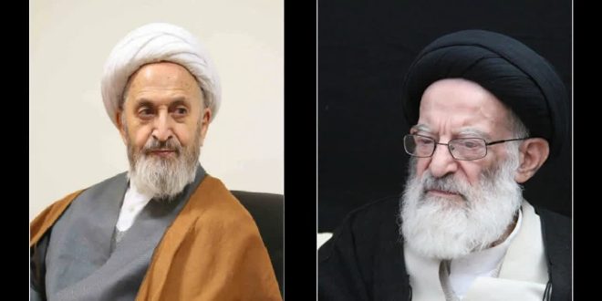 آية الله السبحاني يعزي برحيل آية الله شبيري الزنجاني”ره”
