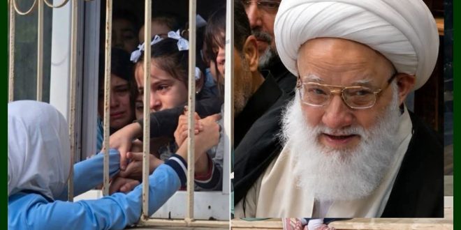 آية الله اليعقوبي مستنكراً منع الحجاب في أذربيجان: ظلم لا يُغتفر بحق بلد أغلبيته مسلمة.. وندعو للتراجع الفوري