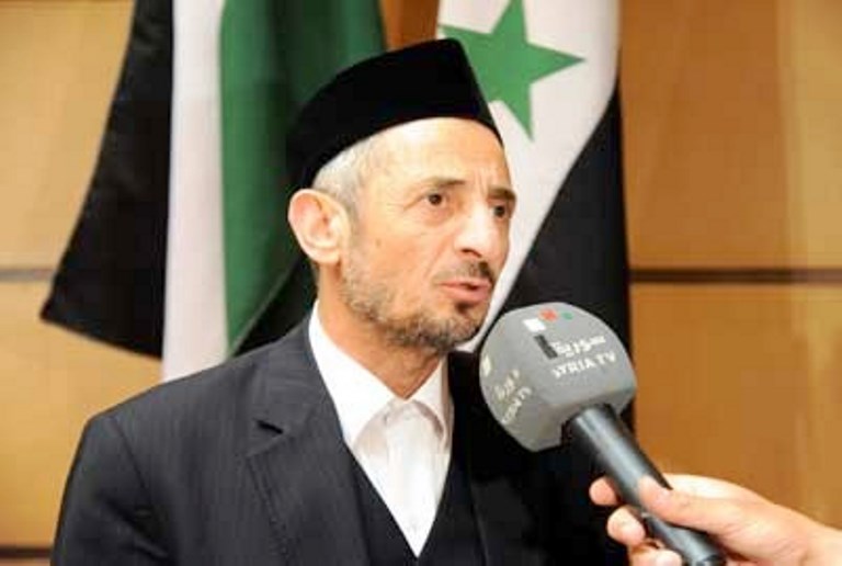 رئيس اتحاد علماء بلاد الشام الدكتور محمد توفيق رمضان البوطي