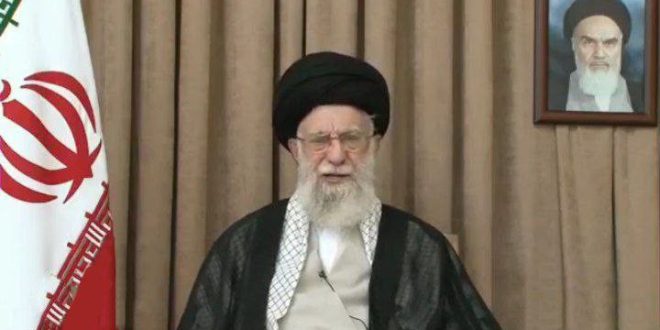 الإمام الخامنئي: الكيان الصهيوني سحق وانهار تقريبا مقابل ضربات الجمهورية الإسلامية / أبارك هذا الانتصار على الكيان الصهيوني الزائف