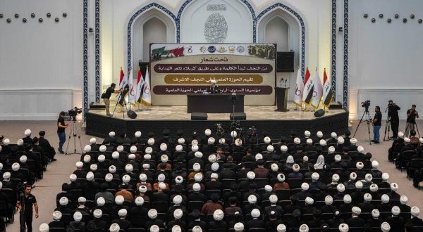 من النجف الأشرف تبدأ الكلمة .. الحوزة العلمية في النجف الأشرف تطلق مؤتمرها التبليغي السنوي لزائري الأربعين